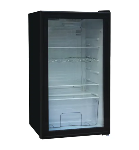 מקרר ויטרינה מסחרי 93  ליטר שחור  פוגיקום